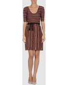 M Missoni Short Dresses - Lyst
