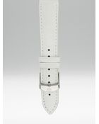Michele 16mm Patent Leather Watch Strap - Lyst