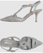 Prada Slingbacks - Lyst