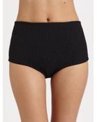 Tori Praver Swimwear High-Waist Bikini Bottom - Lyst