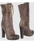 Fendi Ankle Boots - Lyst