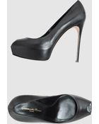 Gianvito Rossi Pumps With Open Toe - Lyst