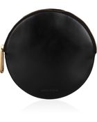Jil Sander Circle Leather Clutch - Lyst