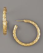 John Hardy Gold Kali Hoop Earrings - Lyst