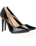 Pour La Victoire Loelle Patent-Leather Pumps - Lyst