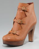 See By Chloé Platform Ankle Boot - Lyst