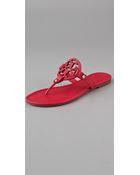 Tory Burch Miller Flat Thong Sandals - Lyst