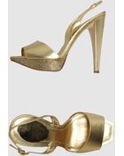 Rene Caovilla Platform Sandals - Lyst