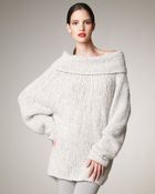 Donna Karan New York Boucle Sweater - Lyst