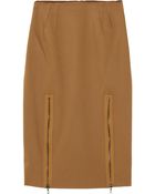 M Missoni Wool-blend Stretch-twill Pencil Skirt - Lyst