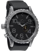 Nixon The 51-30 Pu Mens Rubber Band Watch - Lyst