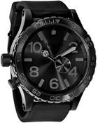 Nixon The 51-30 Pu Mens Rubber Band Watch - Lyst