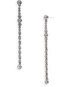 Givenchy Studio Linear Crystal Earrings - Lyst