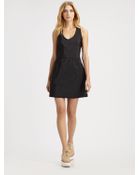 Jil Sander Navy Tank Dress - Lyst
