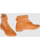 Chloé Ankle Boots - Lyst