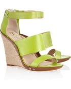 Kors By Michael Kors Eliza Leather Wedges - Lyst