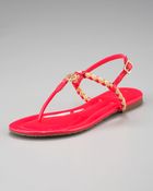 Tory Burch Aine Thong Sandal - Lyst