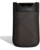 Burberry Check Print Iphone Sleeve - Lyst