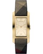 Burberry Ladies Small Shimmer Check Strap Watch - Lyst