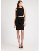 Giambattista Valli Gathered Dress - Lyst