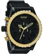 Nixon The 51-30 Chrono - Raw Gold Watch - Lyst