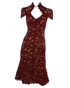 Marc Jacobs Cut Out Lace Dress - Lyst
