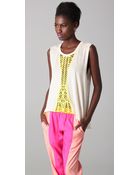 Sass & Bide The New Renaissance Tank - Lyst