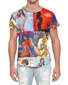 D&G Penthouse Cover Printed Jersey T-shirt - Lyst