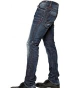 DSquared² 19cm Washed Denim Slim Fit Jeans - Lyst