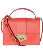 Jimmy Choo Rebel Grainy Leather Shoulder Bag - Lyst