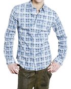Pringle of Scotland Cotton Poplin Shirt - Lyst