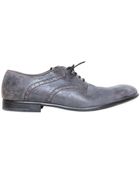 Dolce & Gabbana Paul Newman Washed Leather Lace-up Shoes - Lyst