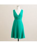 J.Crew Evie Dress in Silk Chiffon - Lyst