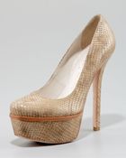 Alice + Olivia Bethie Platform Pump - Lyst