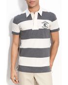 Dolce & Gabbana Rugby Stripe Polo - Lyst