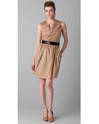 3.1 Phillip Lim Sleeveless Twist Waist Dress - Lyst