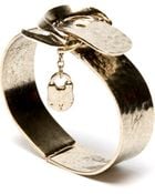 Low Luv X Erin Wasson Padlock Bracelet - Yellow Gold - Lyst