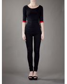 Donna Karan New York Stretch Top - Lyst