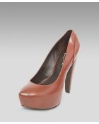Elizabeth And James Leather Platform Pump - Lyst