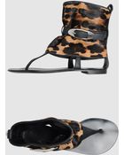 Giuseppe Zanotti Flat Sandals - Lyst