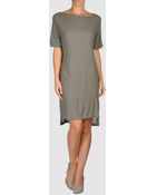 T By Alexander Wang Short Dress - Lyst