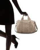 Alexander Wang Rocco Stud-bottom Satchel - Lyst