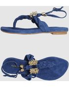 Francesco Morichetti Flip Flops - Lyst