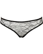 Kiki De Montparnasse Ingénue Black Lace Corset Panty - Lyst