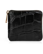 Mulberry Black Zip Around Wallet - Lyst