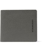Burberry Crossgrain Leather Wallet - Lyst