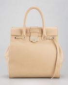 Jimmy Choo Rosabel Leather Satchel, Large - Lyst