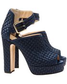 Bionda Castana 'Christa' Lattice Woven Shoe Boots - Lyst
