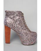 Jeffrey Campbell The Lita Shoe in Multi Glitter - Lyst