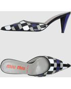 Miu Miu Mules - Lyst